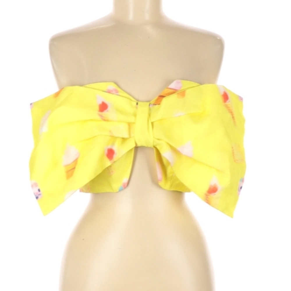 Bow tie crop top